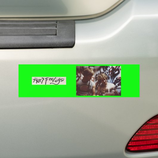 Hurt Feelings Bumpersticker (Op auto)