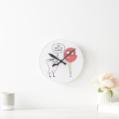 Hurt Feelings Wall Clock Ronde Klok (Huis)