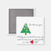 Hurt Holiday Greetings Magnet (Voorkant / Achterkant)