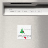 Hurt Holiday Greetings Magnet (Insitu (Vaatwasser))