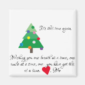 Hurt Holiday Greetings Magnet (Voorkant)