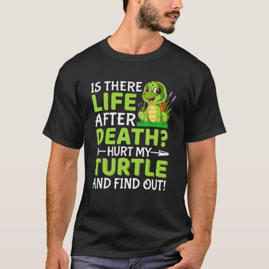 Hurt mijn schildpad en ontdek de Zee schildpad T-shirt (Voorkant)