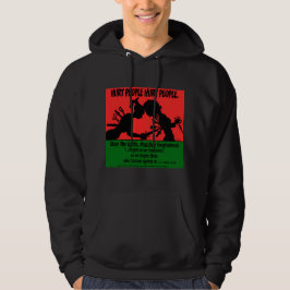 Hurt People Hurt Mensen RGB Blk Hoodie