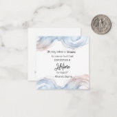 *~ Hurt Repair Waterverf Quote AP62 Note Kaart Notitiekaartje (Voorkant / Achterkant in situ)