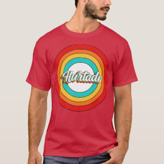 Hurtado naam Shirt Hurtado Circle
