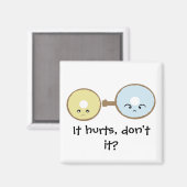 Hurts Donut Versie 2 Magnet (Voorkant / Achterkant)