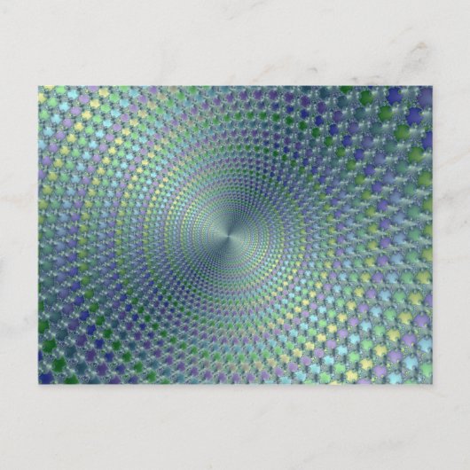 Hurts, fractaal Briefkaart (Voorkant)