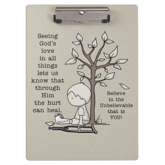 Hurts kunnen helen klembord (Voorkant)