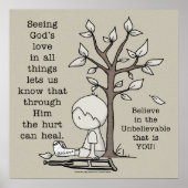 Hurts kunnen helen poster (Voorkant)