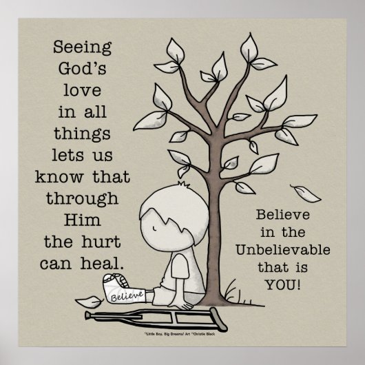 Hurts kunnen helen poster (Voorkant)