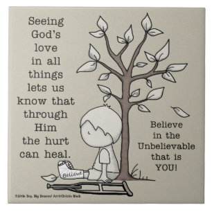 Hurts kunnen helen tegeltje