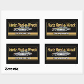 Hurtz Rent-a-Wreck Sticker (Vel)