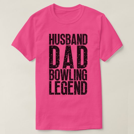 Hus Dad Bowling7 T-shirt (Design voorkant)