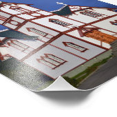 Husavik Lutheran Church, IJsland. Foto Afdruk (Hoek)