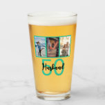 Husband 50th Birthday Foto Collage Glas<br><div class="desc">Maak een glimlach op een gezicht met dit gepersonaliseerde 50ste verjaardag moderne fotocollage bier glas voor je man. - Klik gewoon om dit ontwerp te personaliseren 🔥 Mijn beloften - Dit ontwerp is uniek en is ontworpen met u in het achterhoofd 🙏 Bedankt voor het ondersteunen van mijn kleine bedrijf...</div>
