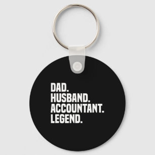 Husband Accountant Legend Accounting Tax Accountan Sleutelhanger