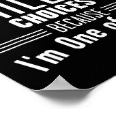 Husband And Ashley I Never Question Choices Togeth Poster (Hoek)