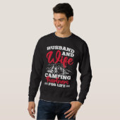 Husband And Wife Camping Partners For Life  3 Trui (Voorkant volledig)