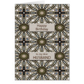 Husband Birthday Abstract Mandala Design (Voorkant)