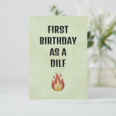 Husband Birthday Card, Fiancé Birthday Card, Bedankkaart (Staand voorkant)