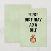 Husband Birthday Card, Fiancé Birthday Card, Bedankkaart (Voorkant / Achterkant)