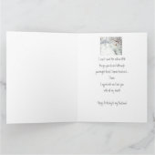 Husband Birthday Love my Heart Chickadee Bird Kaart (Binnen)