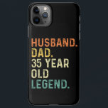 Husband dad 35 jaar oude legende 35e verjaardag ma iPhone 11Pro max hoesje<br><div class="desc">Husband dad legende 35-jarige verjaardagsuitrusting voor vader van kleinkinderen kinder zoontvrouw.</div>