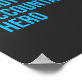 Husband Dad Accountant Poster (Hoek)