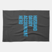 Husband Dad Accountant Theedoek (Horizontaal)