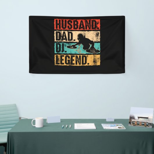 Husband Dad DJ Legend DJ Disk Jockey Music Player Spandoek (Beurs)