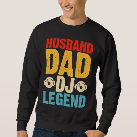 Husband Dad DJ Legend Trui (Voorkant)