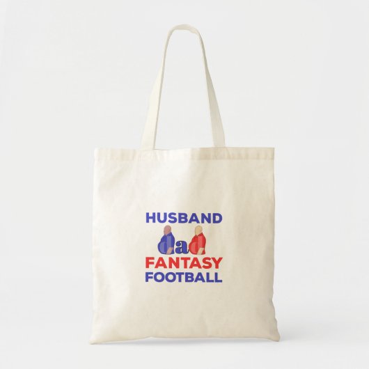 Husband Dad Fantasy Football Tote Bag (Voorkant)