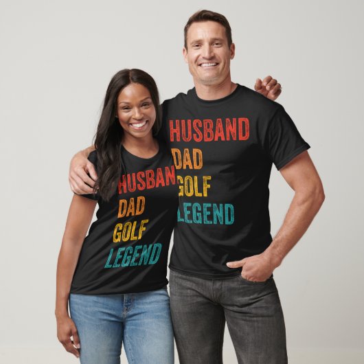 Husband Dad Golf Legend T-shirt (Unisex)
