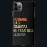 Husband dad grandpa 55 year old 55th birthday gift iPhone 11Pro max hoesje<br><div class="desc">Husband dad grandpa 55 year old men birthday outfits for dad grandpa</div>