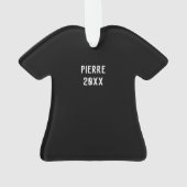 Husband dad hiking legende retro Kerstannament Ornament (achterkant)