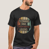 Husband Dad Landscape Architect Legend T-shirt (Voorkant)