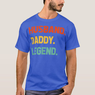 Husband Dad Legend - Grappig vaderdag voor papa T-shirt