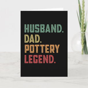 Husband Dad Pottery Legend Archeology Kaart