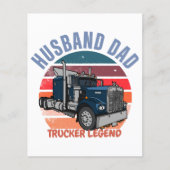 Husband Dad Trucker Legend (Voorkant)