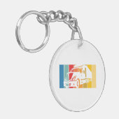 Husband Dad Trucker Legend Funny Truck Driver Truc Sleutelhanger (Voorkant Links)