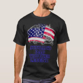 Husband Dad Trucker Legend Vaderdag 2023 1 T-shirt (Voorkant)