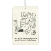 Husband die op tv zepen kijkt. Opmerkingen over vr Luchtverfrisser (Voorkant)