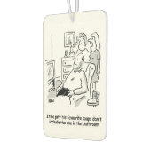 Husband die op tv zepen kijkt. Opmerkingen over vr Luchtverfrisser (Links)