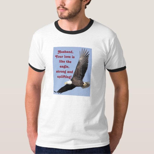 Husband Eagle T-shirt (Voorkant)