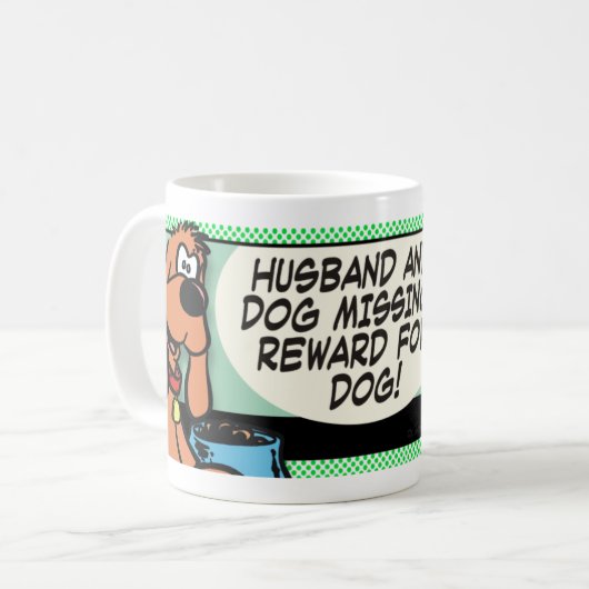 Husband en Dog Koffiemok (Voorkant links)