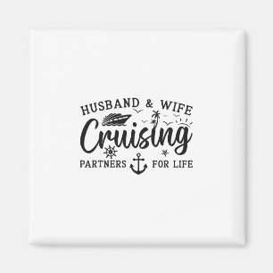 Husband En Vrouw Cruise 2025 Matching Koppel Cruis Magneet