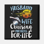 Husband en Wife Cruising Partner voor Life Cruise Magneet (Voorkant)