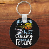 Husband en Wife Cruising Partner voor Life Cruise Sleutelhanger (Voorkant)