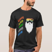 Husband Father Chubby Bearded Legend T-shirt (Voorkant)