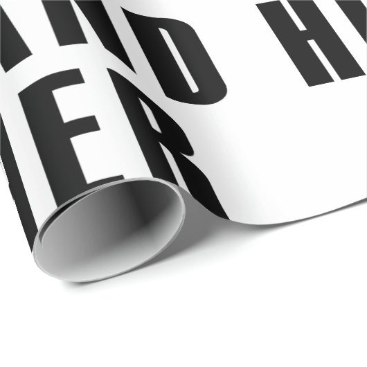 Husband Father Coach Baseball Dad Quote Cadeaupapier (Rol Hoek)